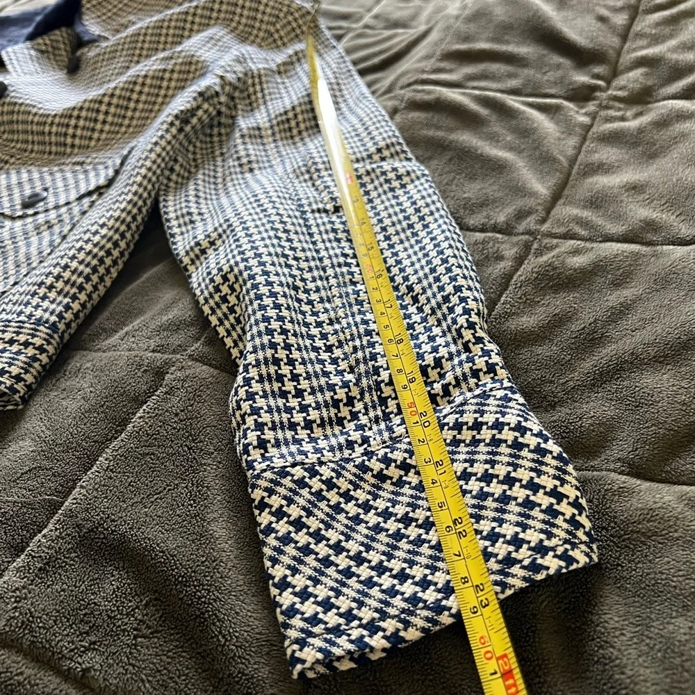 Anthropologie Maeve Tweed Faux Fur-Collar Jacket NWT - Picture 10 of 12